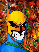 Image result for Bat Painting Canvas