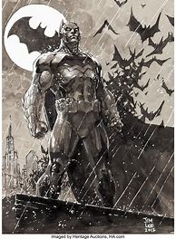 Image result for Old Batman Art