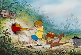 Image result for Winnie the Pooh Stuck in Hole