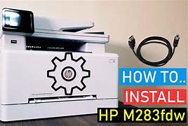 Image result for HP M283fdw Additional Paper Tray