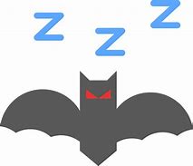 Image result for Bat Sleeping PNG