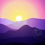 Image result for Mountain Sunset Screensavers