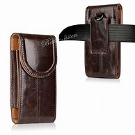 Image result for Leather Belt Carrying Case for Apple iPhone XR