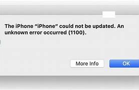 Image result for iPhone 6 Error Code 1100