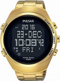 Image result for Pulsar Quartz Watch Digital