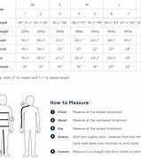 Image result for Universal Standard Size Guide
