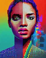 Image result for Pixelated Vision