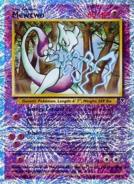 Image result for Mewtwo Pokemon Card