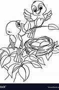 Image result for Birds and Eggs Coloring Pages