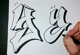 Image result for The Letter Y in Graffiti Black