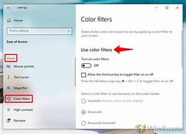 Image result for Easy of Access Display Settings