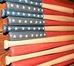 Image result for Holding the American Flag Baseball