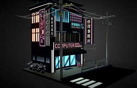 Image result for Cyberpunk Warehouse