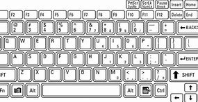 Image result for Standard Laptop Keyboard