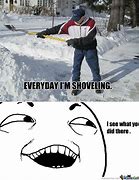 Image result for Running in Snow Meme