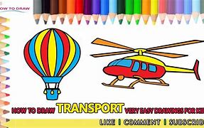 Image result for How to Draw Air Transport