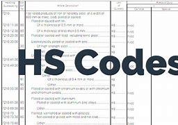 Image result for Pin HS Code