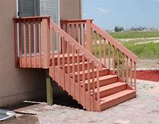 Image result for Attaching Deck Railing Posts