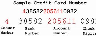 Image result for MasterCard Credit Card Numbers