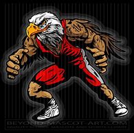 Image result for Eagle Wrestling Mascot Clip Art Black and White