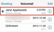 Image result for Check Voicemail Button