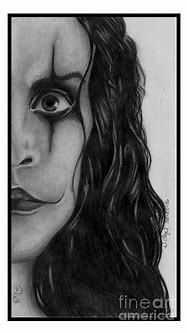 Image result for The Crow Brandon Lee Pencil Art