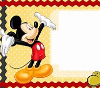 Image result for Mickey Mouse Border Clip Art