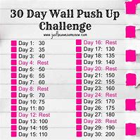 Image result for Push UPS 30-Day Challenge
