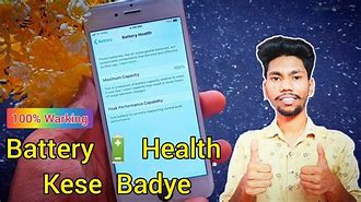 Image result for How to Make iPhone Battery Health 100