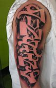 Image result for Graffiti Tattoo Stencils