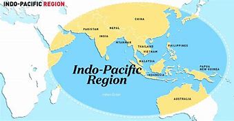 Image result for Indo Pacific Ocean Map