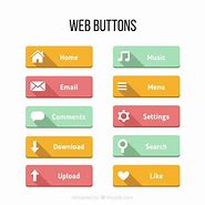 Image result for Flat Web Buttons