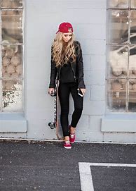Image result for Punk Skater Girl Outfits