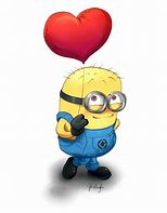 Image result for Valentine Minion Drawing