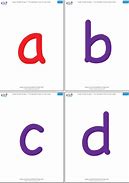 Image result for Simple Alphabet Flashcards