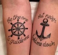 Image result for Boyfriend and Girlfriend Matching Love Tattoos
