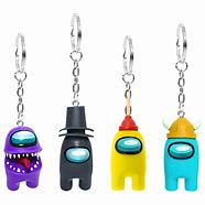 Image result for Among Us Purple Toy Keychain