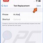 Image result for Text Shortcuts iPhone