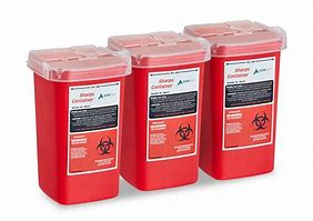 Image result for Red Sharps Container Disposal