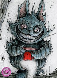 Image result for Cheshire Cat Print