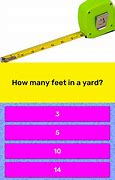 Image result for Ho Many Feet Is in One Yard