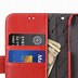 Image result for Red Apple Leather Case