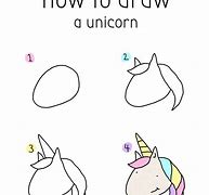 Image result for How to Draw a Unicorn Easy for Kids