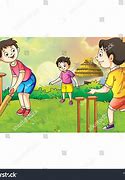 Image result for Cricket Match Cartoon