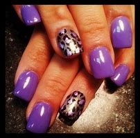 Image result for Purple Cheetah Print