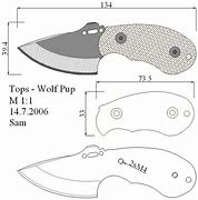 Image result for Small Knife Template