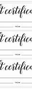 Image result for Free Printable Gift Certificate Coupons