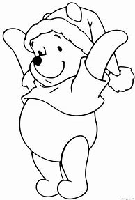 Image result for Winnie Pooh Christmas Coloring Pages