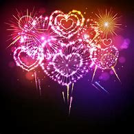 Image result for Fireworks Heart Emoji
