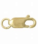 Image result for Gold Chain Lobster Clasp